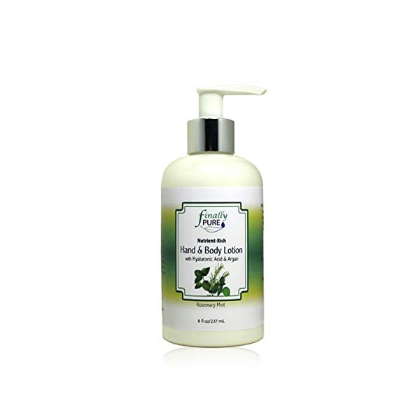 Finally Pure - Rosemary Mint Hand & Body Lotion with Hyaluronic Acid