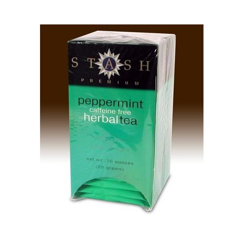 Stash Tea Peppermint Tea, 20 Count, 0.7 Oz
