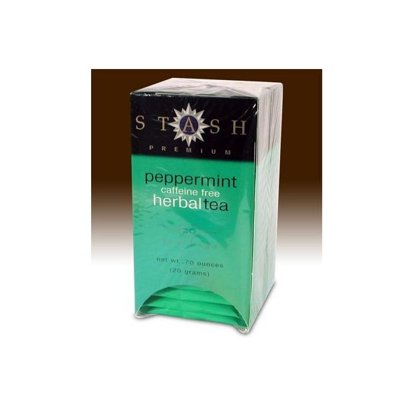 Stash Tea Peppermint Tea, 20 Count, 0.7 Oz