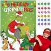Christmas Games - Pin The Star Christmas Crafts Games for Kids Families Party, Griinch Games Party Decorations Supplies Favors, Indoor Christmas Decorations Home Decor, Xmas Kids Activities Presents
