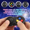 15 Pcs Pad Portable Controller Classic Retro Game Controller Toy Handheld Toy Controller with 8 Functions Controller Game Pad for Teens Relieve Stress Anxiety (Cool)