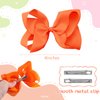 Oaoleer 30 Colors 4 Inch Hair Bows Clips Grosgrain Ribbon Bows Hair Alligator Clips Hair Barrettes Hair Accessories for Girls Toddler Infants Kids Teens Children