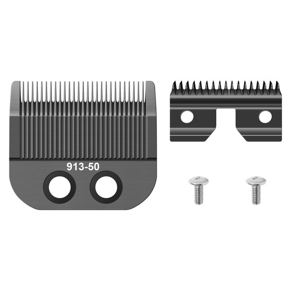 Replacement Trimmer Blade Compatible with oster Finisher Trimmer Model 59 and T-Finisher Trimmer Blades,Adjustable Medium Blade,BLACK 913-50