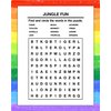 ZOCO - Word Search for Kids - Mini Activity Pads (50 Bulk Pack Without Crayons) - Party Favors, Goodie Bag Stuffers, Activities for Kids
