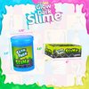 Playbees Glow in The Dark Slime - 6 Pack - Neon Blue, Green, Pink, Yellow Colors - Glowing Slime Kit for Kids - Party Favors, Goody Bag Fillers