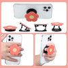3 Pieces Phone Grip Holder Daisy Flower Expandable Collapsible Phone Holder Self Adhesive Cute 2D Phone Grip Stand Holders for Smartphone Cell Phone Accessories