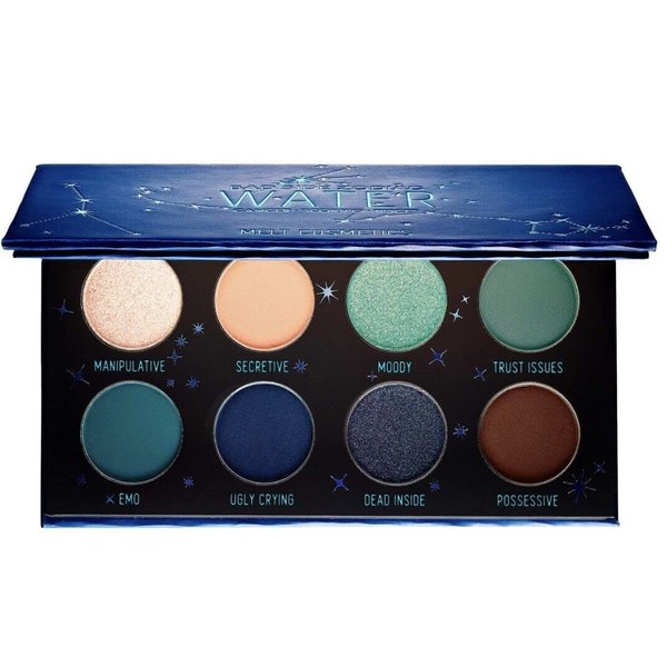 Melt Cosmetics Mini Bad Side Zodiac Eyeshadow Palette Water