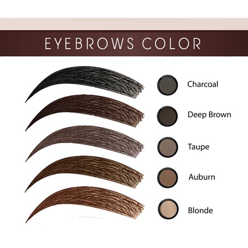 Mom's Secret 100% Natural Eyebrow, Organic, Vegan, Eyebrow Powder, Gluten Free, Cruelty Free, Made in the USA, 2.5 g. (Taupe)