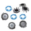 Replacement SH60 Complete Head Assembly for Philips Norelco Mens Cordless Wet Dry Electric Shaver SH50 5000 S6011 S6550 S6840 S6580 S6670