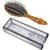 Y.S. Park Luster Aerozaurus Paddle Cushion Eco Styler Hair Brush, Amber, 0.13 kg