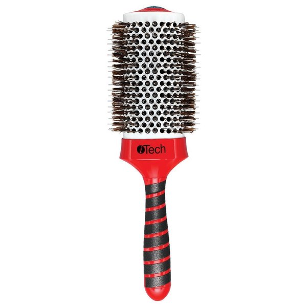 HAIRART ITECH Magnetic Tourmaline 3-1/4” Boar & Nylon Bristle Brush 76500