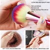 Vottcker Powder brush Nail Art Brush Soft Nail Dust Brush UV Gel Nail Polish Nylon Brush For Manicure Professional Nail DIY Design Tools