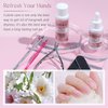 Saviland Cuticle Remover and Cuticle Oil Kit – Nail Care Kit with Cuticle Remover Liquid & Cuticle Oil Cuticle Trimmer for Cuticle Softener & Moisturize Manicure Kit for Nail Salon Home Use