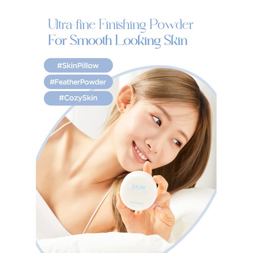 I'M MEME Setting Powder - Skin Pillow | Poreless, Translucent, No Sebum, Finishing Powder, Gifts for Girls, Flawless, Matte Finish, Skin-Smoothing Effects, for All Skin Types | K-beauty
