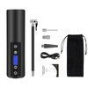 150 PSI Tire inflator portable air compressor with LCD Display Emergency LED Light Rechargeable Li-ion Batteryd Electric Cordless Air Pump for Cars, Motorbikes, Balls, Swim rings and All Bicycles