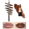 Khasana Lipstick and Lip liner set, Gloss finish, Vitamin E and Vitamin C Infused for Nourishment, and Hydration, Long lasting Creamy Formula, Color matched Gift Pack (MATERIAL GIRL)