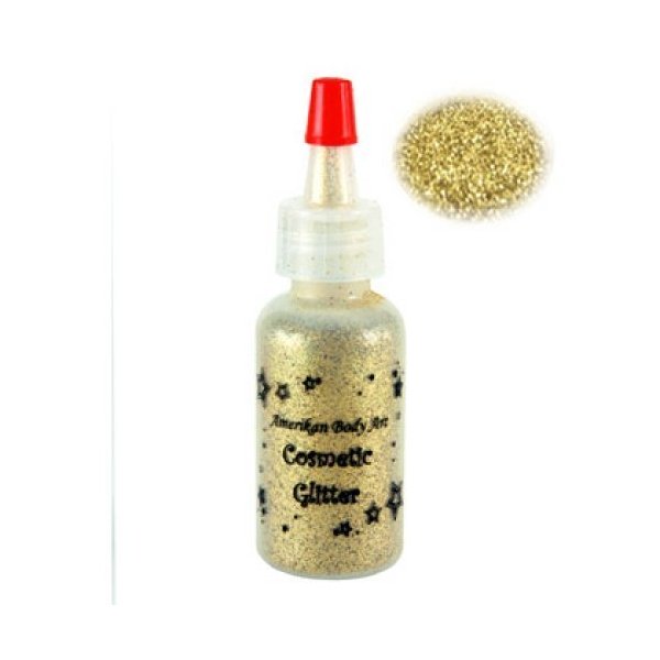 Amerikan Body Art Opaque Glitter - Brilliant Gold (0.5 oz)