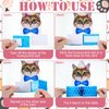 9 Pcs Cat Themed Honeycomb Centerpieces Cats Party Decorations Cat Happy Birthday Party Supplies Cat Party Cake for Kids Baby Shower Birthday Supplies
