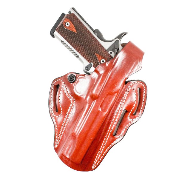 DeSantis Thumb Break Scabbard Gun Holster, Fits 1911, IWB Holster with Three Belt Slots for Customized Concealed Carry, Right-Hand Draw, Unisex, Tan
