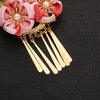 Lurrose Japanese Kimono Flower Hair Clip Kimono Hair Accessories Flower Hair Tie Band Clip for Women Girls Chinese Hair Decor (Pink)