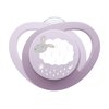 NUK Glow-in-The-Dark Orthodontic Pacifier with Heart-Shaped Shield, BPA-Free, fits 0-6 Months, 4-Pack