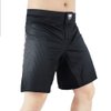 SOTF Boxing Shorts for Men Training Fight Shorts Men MMA BJJ Shorts No Gi with Pocket Black S Waist 30.3-33 inch