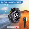 tuhaowa TPMS Tire Pressure Monitoring System Sensor 433MHz GM Preprogrammed 13598773 Replacement Compatible with Chevy Cadillac GMC Buick (4 Packs)