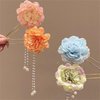 Flower Hairpin Hair Stick Hair Chopsticks Handmade Classic Hair Pins for Women Girls 1 PC-062#02