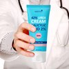 Urea Cream 42% - Foot Care for Dry Cracked Heels, Foot Lotion - With 2% Salicylic Acid, Tea Tree Oil, Shea Butter, Aloe Vera - For Feet, Hands, Heels, Elbows, Knees and More - 4 oz