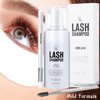 100ml Eyelash Extension Shampoo Brush/AEKKNIU- 3.4 fl.oz/Gentle Foaming Eyelid Cleanser/Extension and Natural Eyelash Cleanser/Safe Makeup Remover/Salon and Home Use