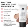 Jerome Alexander My Color Self Adjusting Foundation in 1oz/30ml Tube with Kabuki Brush - Medium