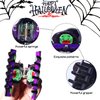 Halloween Hair Claw Clips Witch Hat Hair Clips Strong Non-Slip Hair Clips Green Purple Hair Accessories for Women Fun Hair Clip Claw Clips for Thick Thin Hair Styling Accessories 1Pcs (Witch Hat)