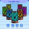 Essential Oils Diffuser,Aromatherapy Diffuser Gifts for mom,Valentines Day Gifts,Metal Cool Mist Humidifier with 7 Colors Lights Waterless Auto Off Air Diffusers (Dragonfly)