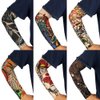 FASOTY Tattoo Sleeves for Men Women, Temporary Tattoo Sleeves 12Pcs Set Arts Fake Slip On Tattoo Arm Sleeves for Men Women (Pattern C)
