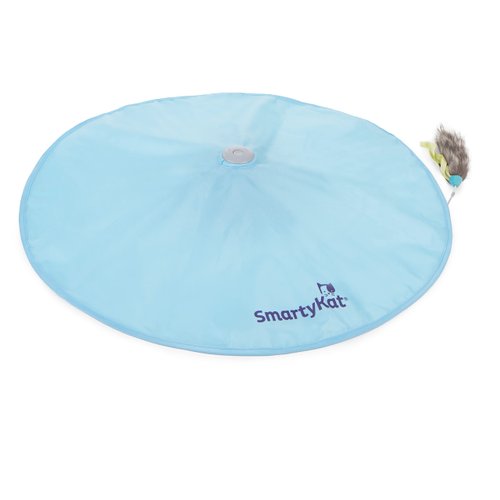 SmartyKat Hot Pursuit Electronic Concealed Motion Cat Toy, Battery Powered - Blue, One Size