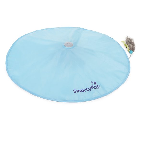 SmartyKat Hot Pursuit Electronic Concealed Motion Cat Toy, Battery Powered - Blue, One Size
