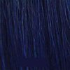 25 Strands Straight Micro Ring Links Locks Beads Keratin Stick I Tip Human Hair Extensions Blue Color