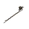 6 Retro Vintage Metal Hair Pin Bobby Pins Flower Bow Royal Square Bronze Accessories Women Girls