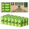 Pogi's Compostable Dog Poop Bags - 18 Rolls (270 Doggie Poop Bags) - Leak-Proof Dog Waste Bags, Plant-based ASTM D6400, EN 13432 Certified Extra Large Poop Bags for Dogs