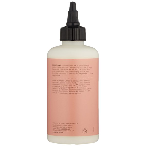 Grow Gorgeous Volume Root Stimulating Primer, 150ml - Wakes Up Hair Follicles and Lifts Roots - With Caffeine, Menthol, and Amino Acids - Vegan