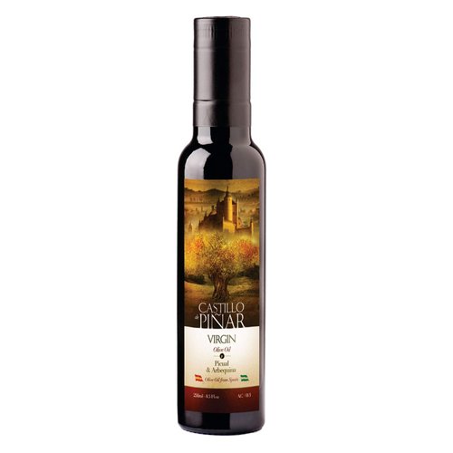 Castillo de Pinar First Cold Pressed Virgin Olive Oil Picual & Arbequina Olives Non GMO (250ml)