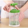 Manual Professional Whipping Cream Dispenser - Handheld DIY Whipped Cream Dispenser - Perfect Cream Whipper Maker for Gift,Lid,15-Ounce Capacity (450ml) (Green)