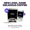 Everyday Dose Bold Medium Roast Mushroom Coffee 90mg Caffeine per serving with Grass-Fed Collagen, Chaga, Lions Mane & L-Theanine for Better Focus, Energy, Digestion, Skin, and Immunity 30 Servings