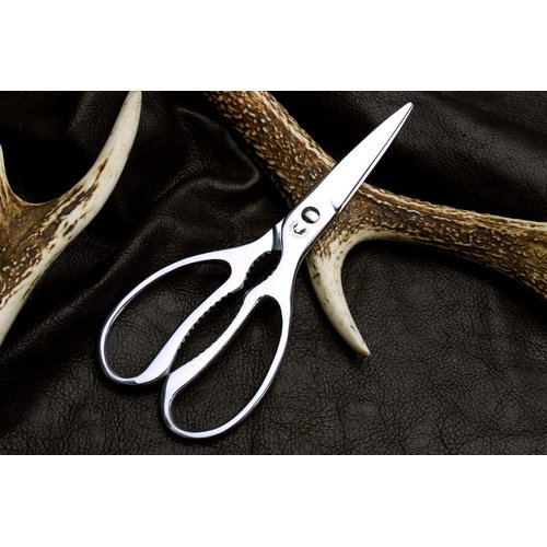 Yoshihiro All Stainless Steel Pull-Apart Japanese Kitchen Shears/Scissors 7.5 Inch (190mm) - Made in Japan