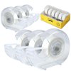 Mr. Pen- Tapes with Dispenser, Pack of 6, 3/4 x 600 Inches per Roll, Tape Rolls, Tape Dispensers, Tape for Tape Dispenser, Desk Tape Dispenser, Small Tape Dispenser, Tape Desk Dispenser