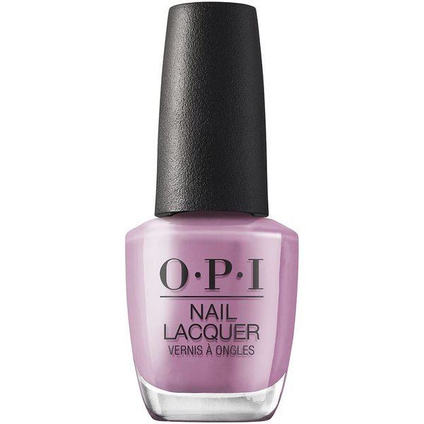 OPI Nail Lacquer, Opaque Crème Finish Purple Nail Polish, Up to 7 Days of Wear, Chip Resistant & Fast Drying, me myself Spring ‘23 Collection, Incognito Mode, 0.5 fl oz.