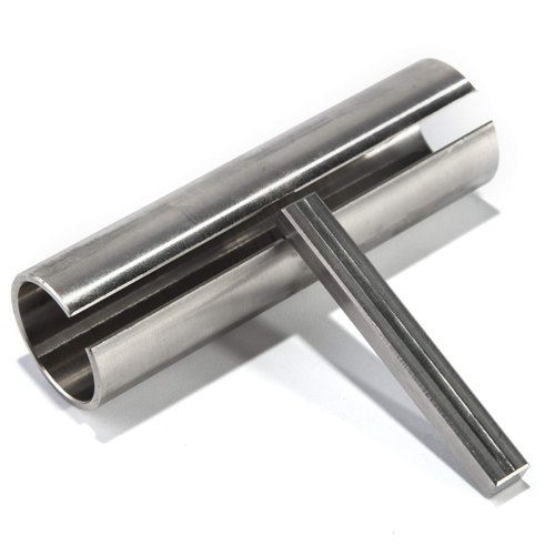 3mirrors Crank Shaft Sleeve Adapter 3/4" to 7/8" Stainless Steel adapter for Gas Engine Pulley Bore Reducer Sleeve Bushing w/ 3/16 Key