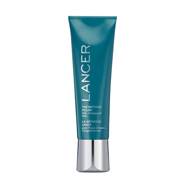 Lancer Skincare The Method: Polish Facial Exfoliator, Daily Exfoliating Face Wash with Natural Minerals, Oily Congested Skin, 4.2 Fluid Ounces
