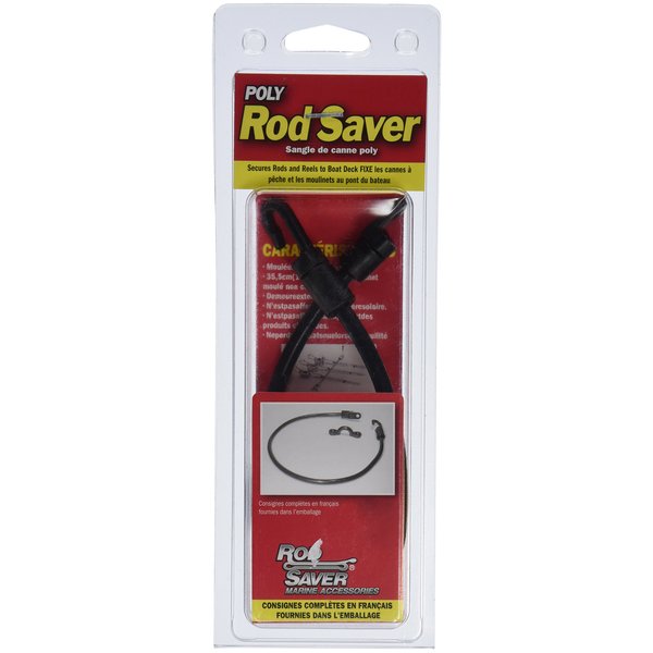 Rod Saver PRS Marine Poly Rod Strap , Black