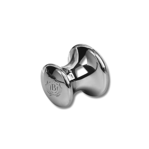 Blumenes Mushroom Gua Sha Facial Tool - Stainless Steel Mushroom-Shaped Facial Massager, Mushroom Face Massager, Lymphatic Drainage & Puffiness Relief